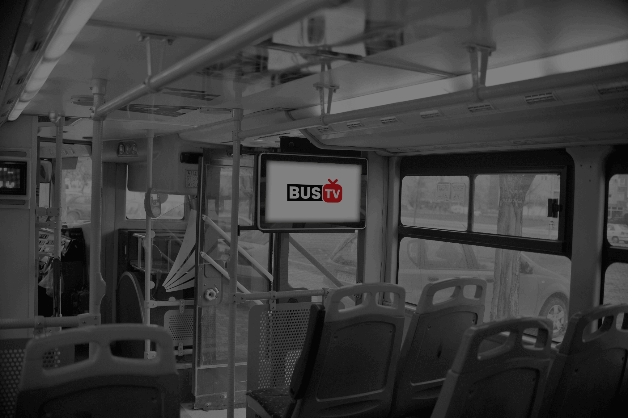 Bus TV background